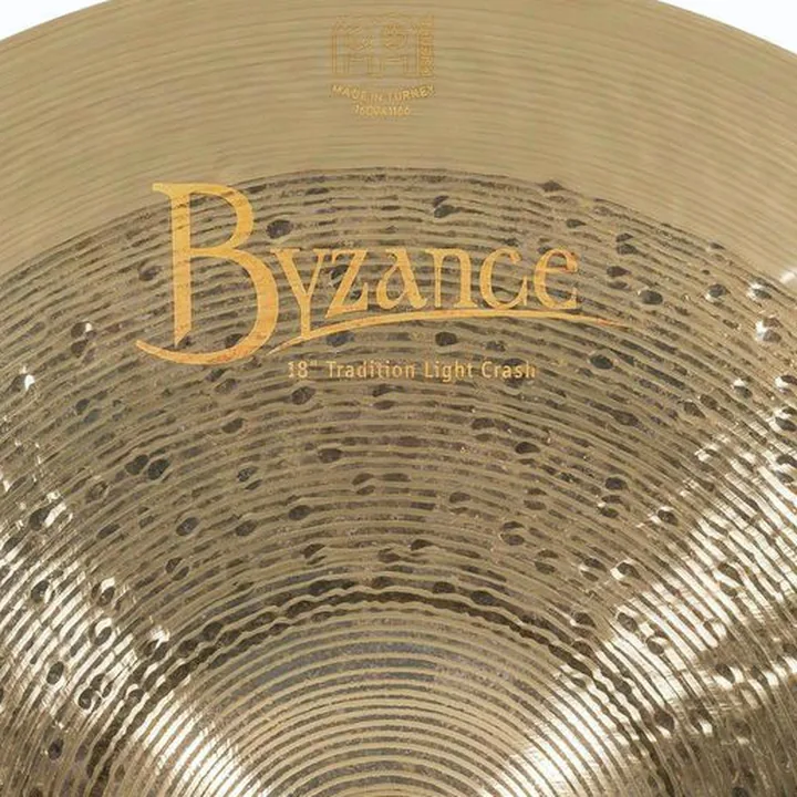 Avis & Test de la cymbale Meinl 18″ Byzance Tradi. Light Crash