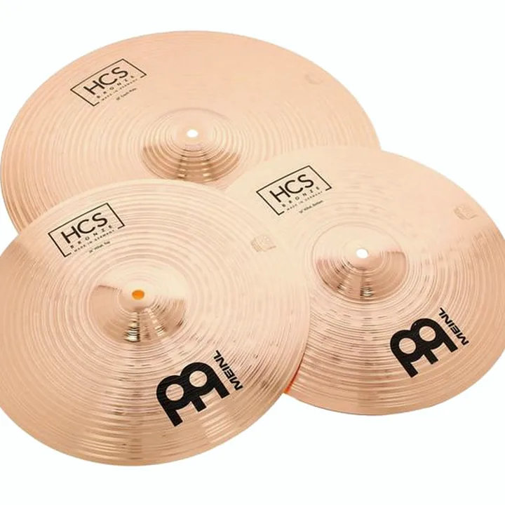 Avis, Test de la cymbale Meinl HCS Bronze Basic Cymbal Set