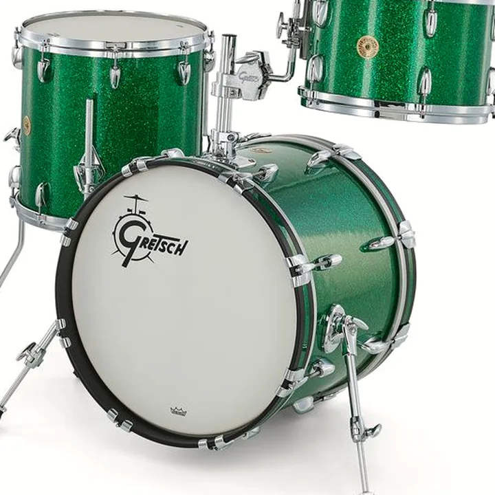 Avis & Test : Gretsch Drums US Custom Jazz Green Glass