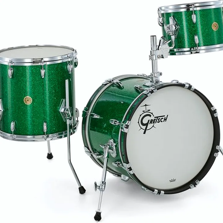 Avis & Test : Gretsch Drums US Custom Jazz Green Glass