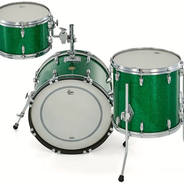 Avis & Test : Gretsch Drums US Custom Jazz Green Glass