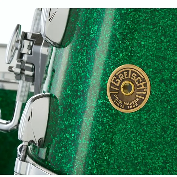 Avis & Test : Gretsch Drums US Custom Jazz Green Glass