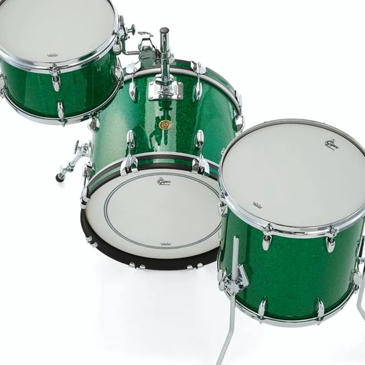 Avis & Test : Gretsch Drums US Custom Jazz Green Glass
