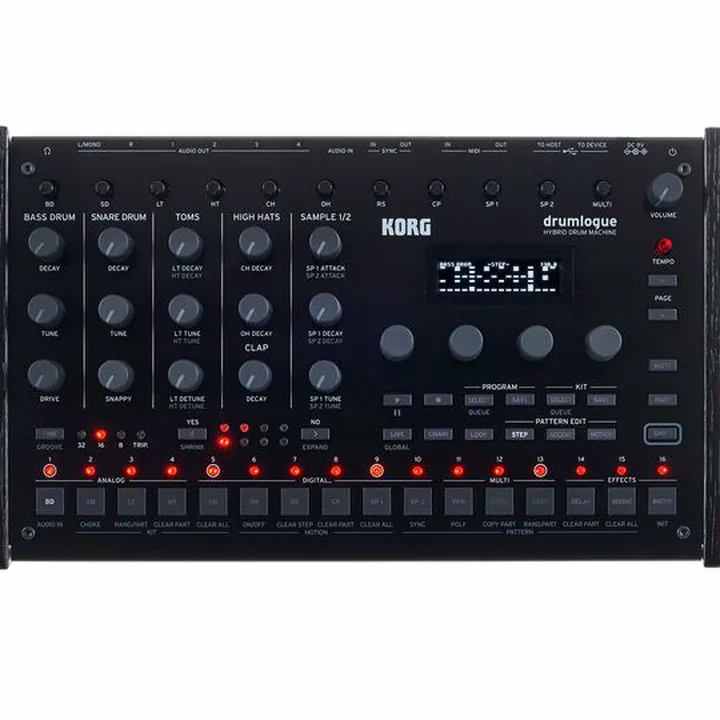 Avis, Test : Korg Drumlogue
