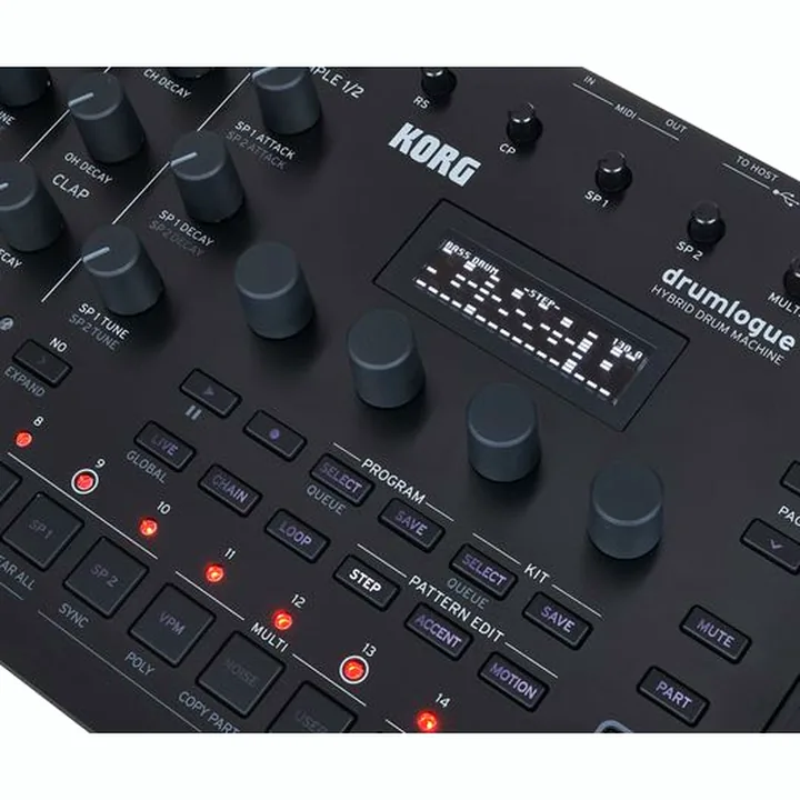 Avis, Test : Korg Drumlogue