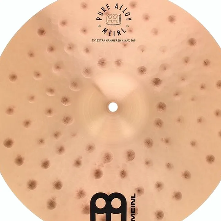 Avis, Test : Meinl 15″ Pure Alloy E.Hammered Hats
