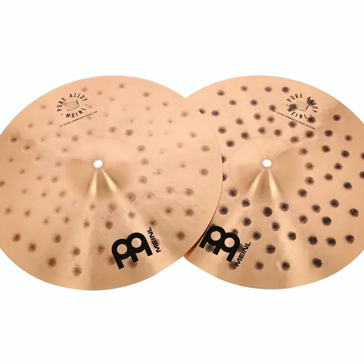 Avis, Test : Meinl 15″ Pure Alloy E.Hammered Hats