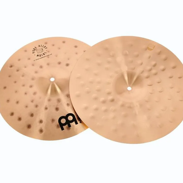 Avis, Test : Meinl 15″ Pure Alloy E.Hammered Hats