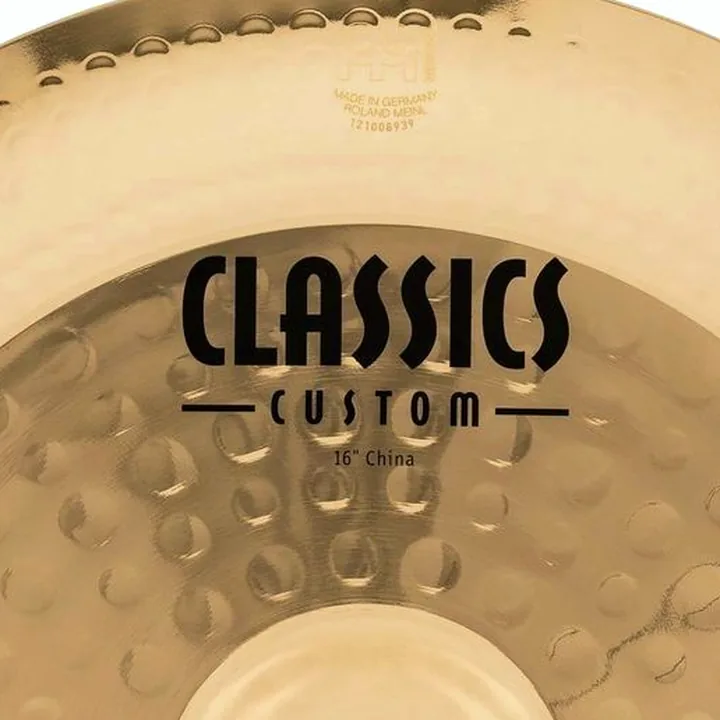 Avis, Test : Meinl 16″ Classics Custom China