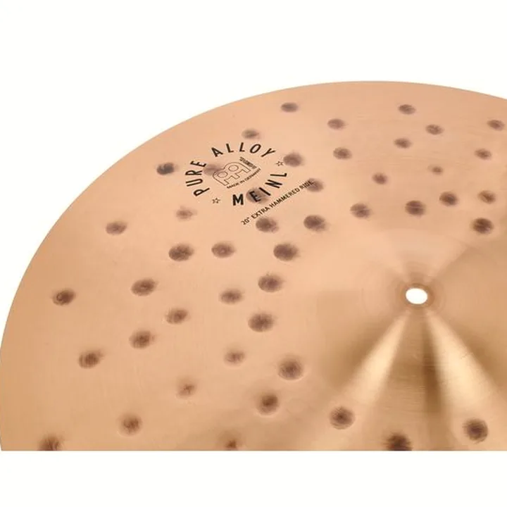 Avis & Test : Meinl 20″ Pure Alloy E.Hammered Ride