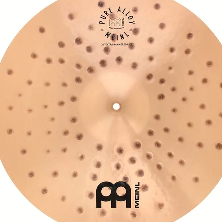 Avis & Test : Meinl 20″ Pure Alloy E.Hammered Ride