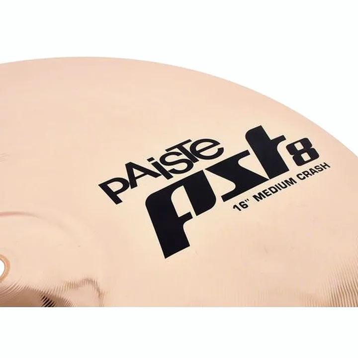 Avis, Test : Paiste 16″ PST8 Reflector Mediu Crash