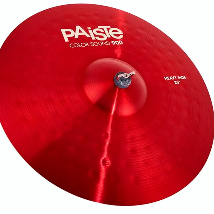 Avis & Test : Paiste 900 Color Rock Cymbal Set RED