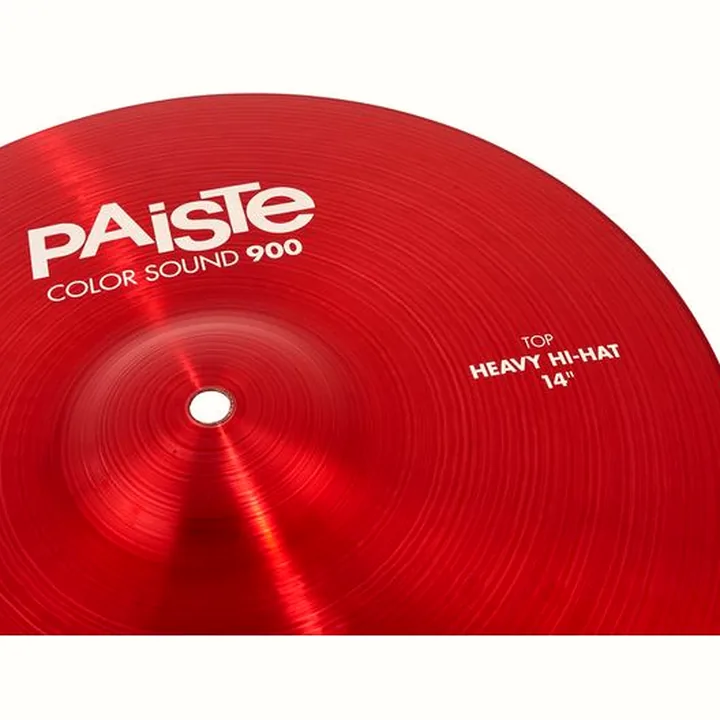 Avis & Test : Paiste 900 Color Rock Cymbal Set RED