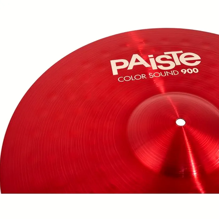Avis & Test : Paiste 900 Color Rock Cymbal Set RED