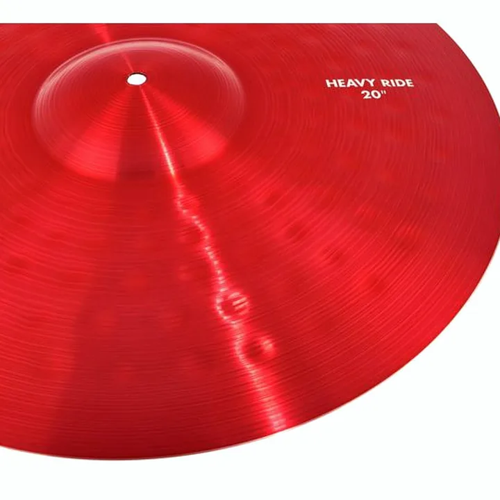 Avis & Test : Paiste 900 Color Rock Cymbal Set RED