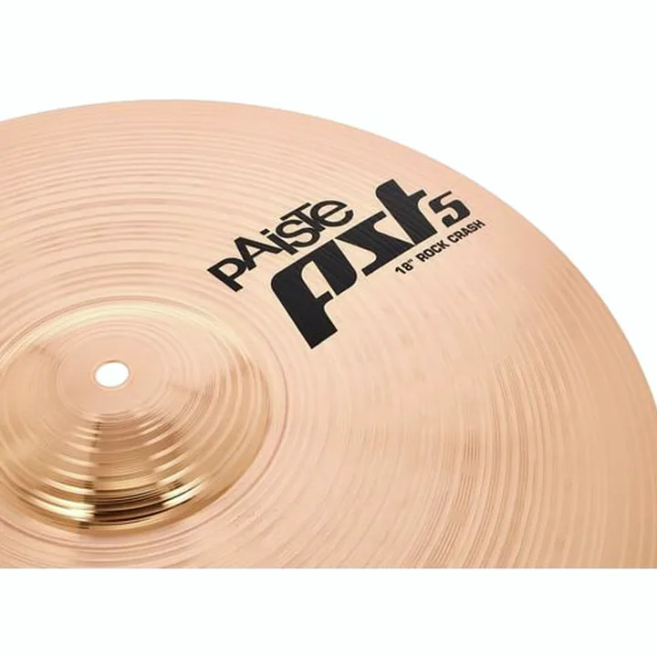 Avis & Test : Paiste PST5 18″ Rock Crash ’14