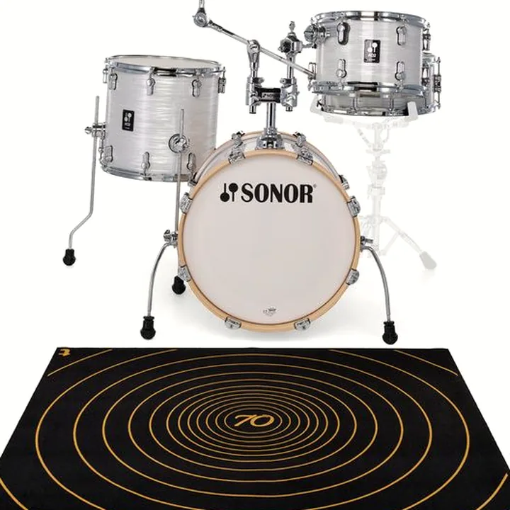Avis, Test : Sonor AQ2 Bop Set RWH + Drum Rug