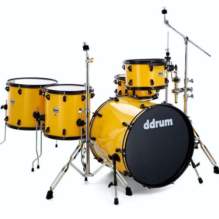 Batterie acoustique DDrum JR22 Journeyman Rambler Yellow : Comparatif, Avis et Test