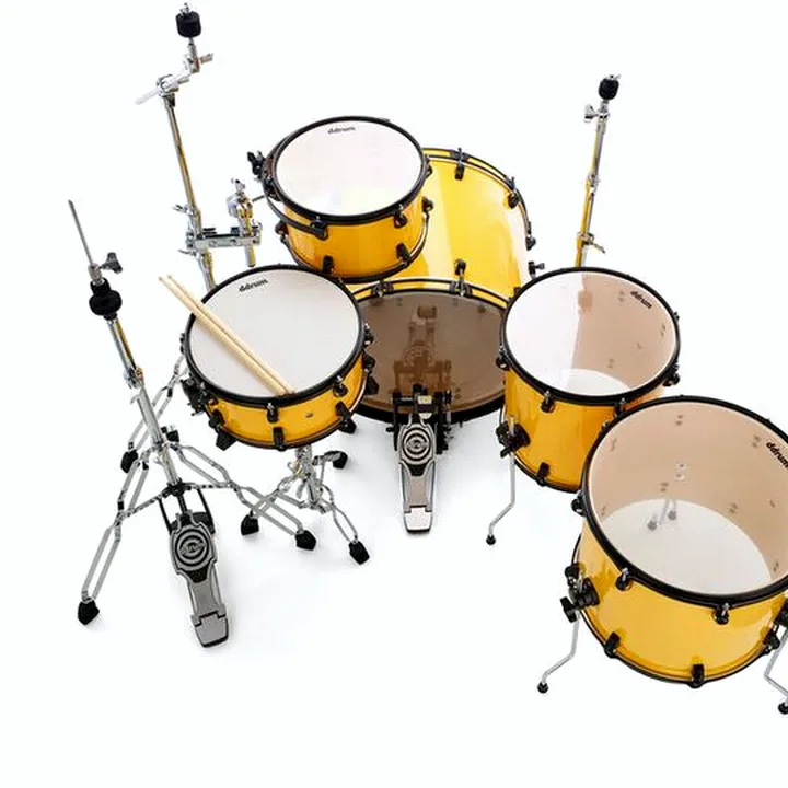 Batterie acoustique DDrum JR22 Journeyman Rambler Yellow : Comparatif, Avis et Test