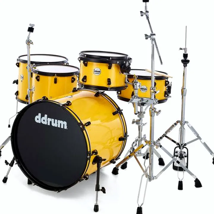 Batterie acoustique DDrum JR22 Journeyman Rambler Yellow : Comparatif, Avis et Test