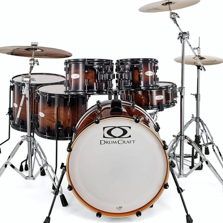 Batterie acoustique DrumCraft Series 4 2up 2down Bundle CMB Comparatif, Avis, Test