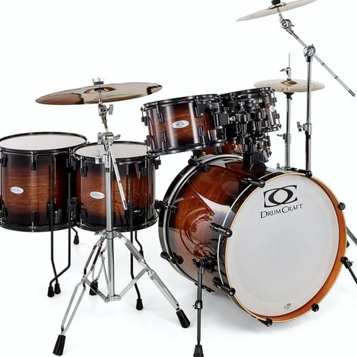 Batterie acoustique DrumCraft Series 4 2up 2down Bundle CMB Comparatif, Avis, Test