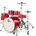 Avis et Test : Batterie acoustique Gretsch Drums Energy Studio Red