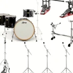 Batterie acoustique Ludwig Centennial Moto Black Bundle / Avis, Test, Comparatif