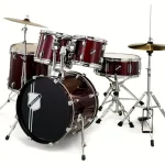 Avis et Test : Batterie acoustique Millenium Focus 18 Drum Set Red