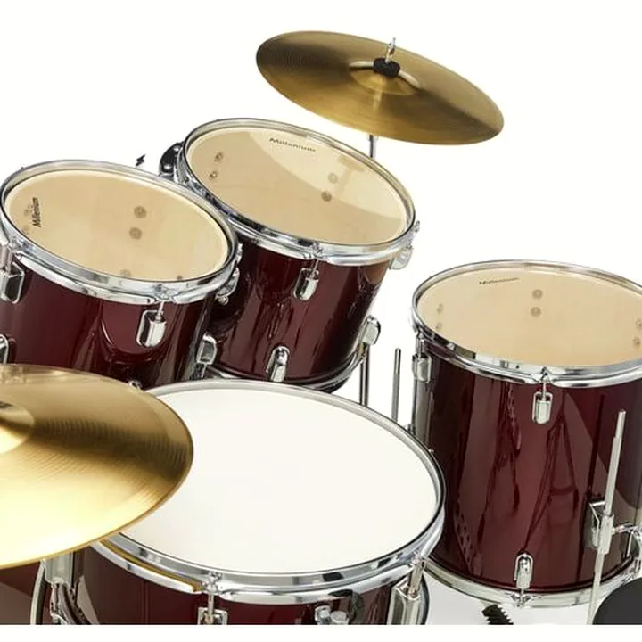 Batterie Acoustique Millenium Focus 18 Drum Set Red / Test, Avis