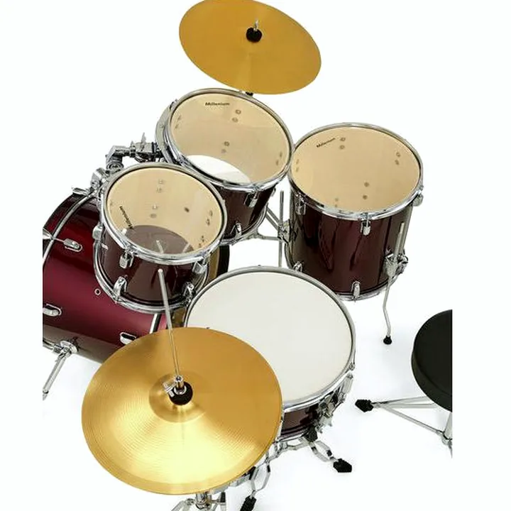 Batterie Acoustique Millenium Focus 18 Drum Set Red / Test, Avis