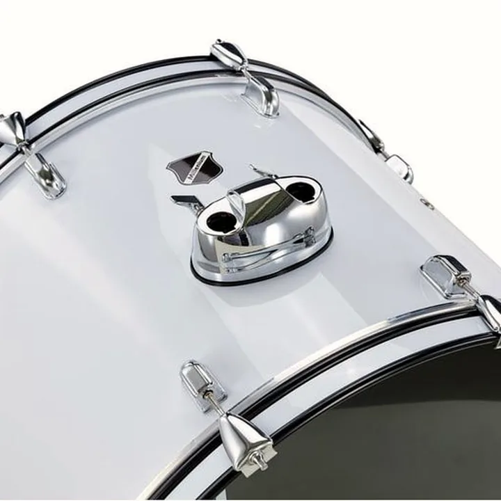 Batterie acoustique Millenium Focus 22″x16″ Bass Drum White : Test et Avis