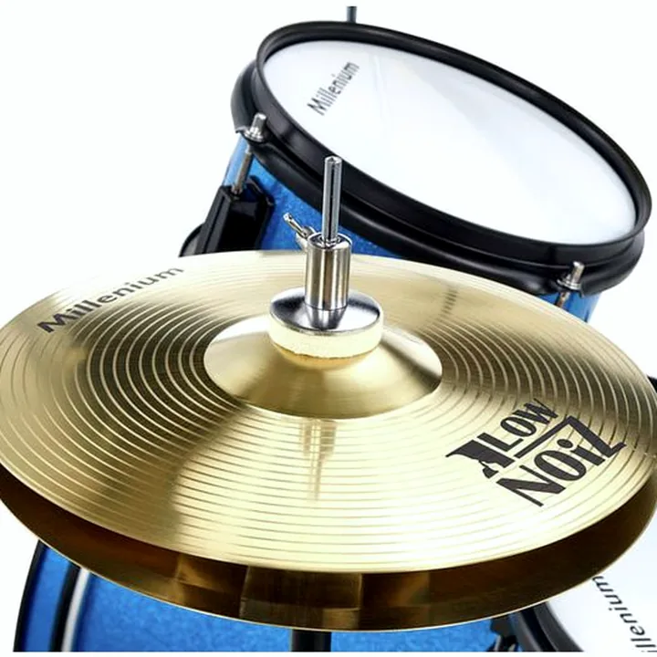 Batterie acoustique Millenium Youngster Drum Set Bundle Blue : Test et Avis