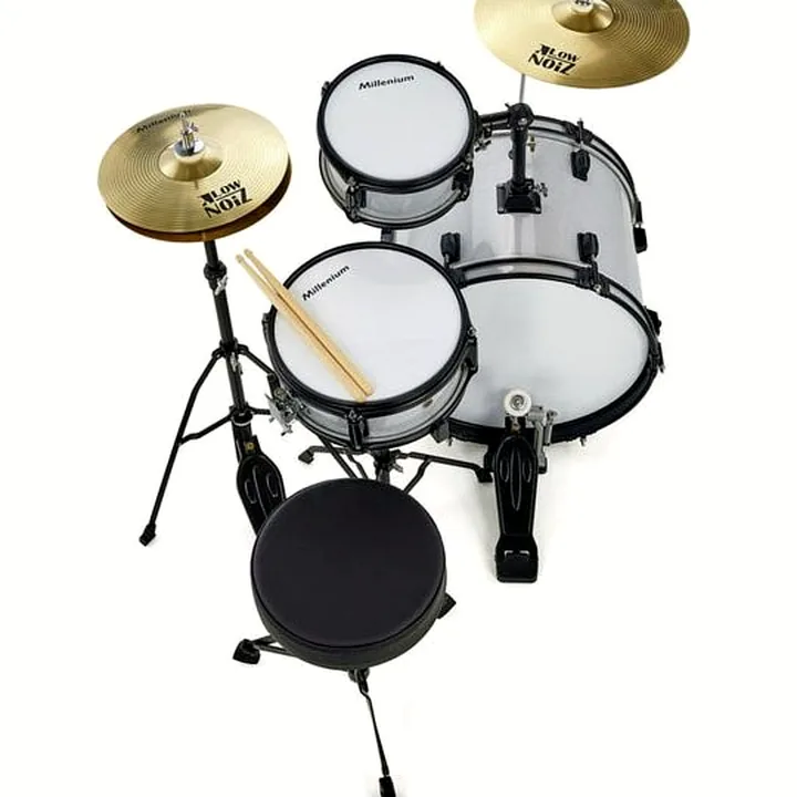 Batterie acoustique Millenium Youngster Drum Set Silver , Test & Avis
