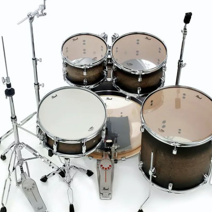 Batterie Acoustique Pearl Decade Maple Studio BK Burst Test, Avis et Comparatif