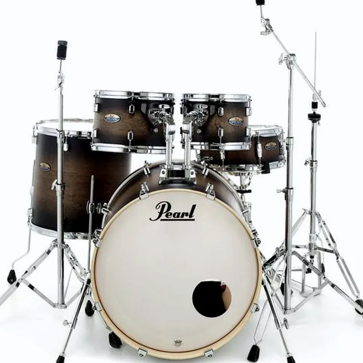 Batterie Acoustique Pearl Decade Maple Studio BK Burst Test, Avis et Comparatif