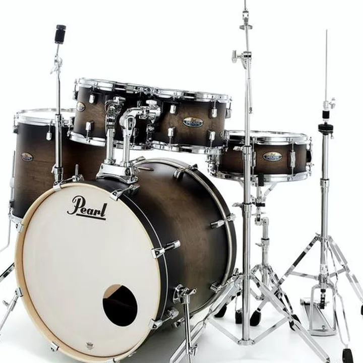 Batterie Acoustique Pearl Decade Maple Studio BK Burst Test, Avis et Comparatif