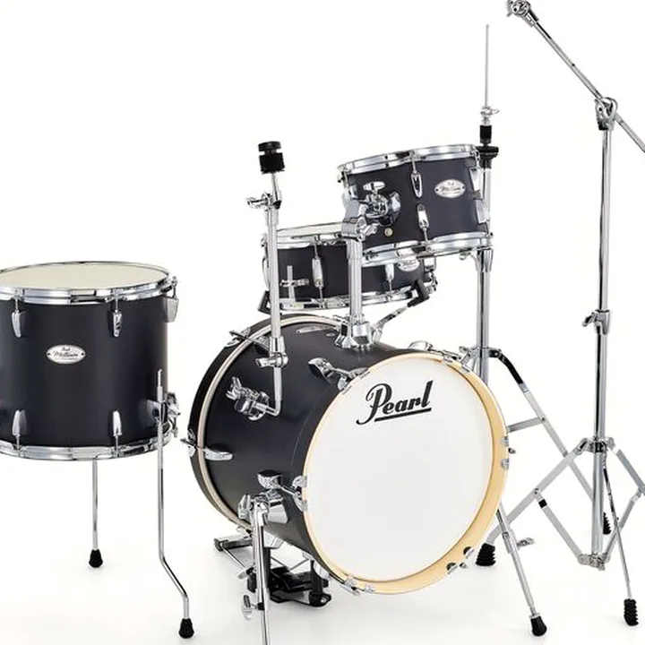 Batterie acoustique Pearl Midtown Matte Black / Test, Comparatif et Avis
