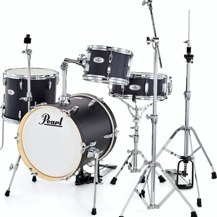 Batterie acoustique Pearl Midtown Matte Black / Test, Comparatif et Avis