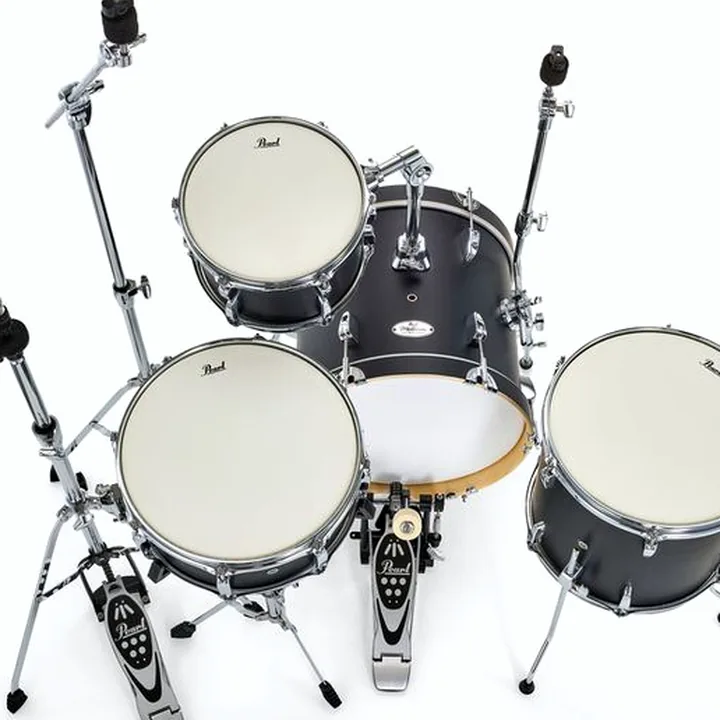 Batterie acoustique Pearl Midtown Matte Black / Test, Comparatif et Avis