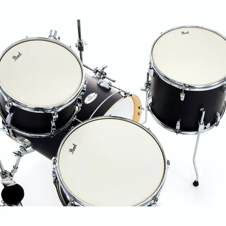 Batterie acoustique Pearl Midtown Matte Black / Test, Comparatif et Avis