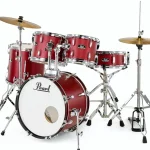 Batterie acoustique Pearl Roadshow 18″ Matte Red – Comparatif, Avis et Test