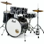 Test & Avis : Batterie acoustique Pearl Roadshow 22″ Jet Black