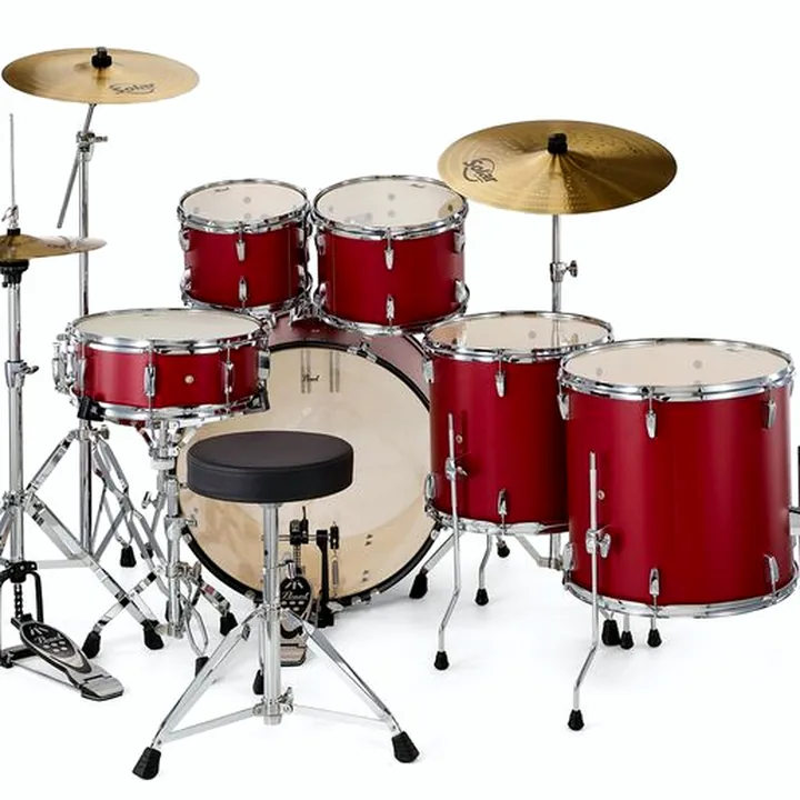 Batterie acoustique Pearl Roadshow 22″ Plus 6pcs Red / Avis, Test, Comparatif