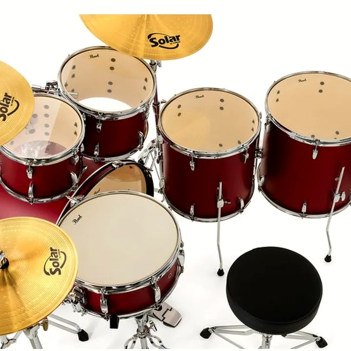 Batterie acoustique Pearl Roadshow 22″ Plus 6pcs Red / Avis, Test, Comparatif