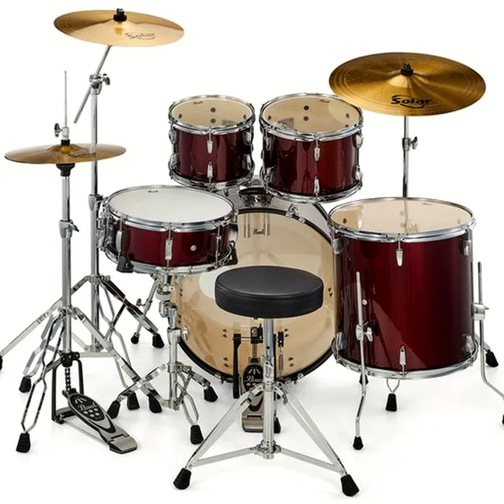Batterie Acoustique Pearl Roadshow 22″ Plus Red Wine – Avis, Comparatif, Test