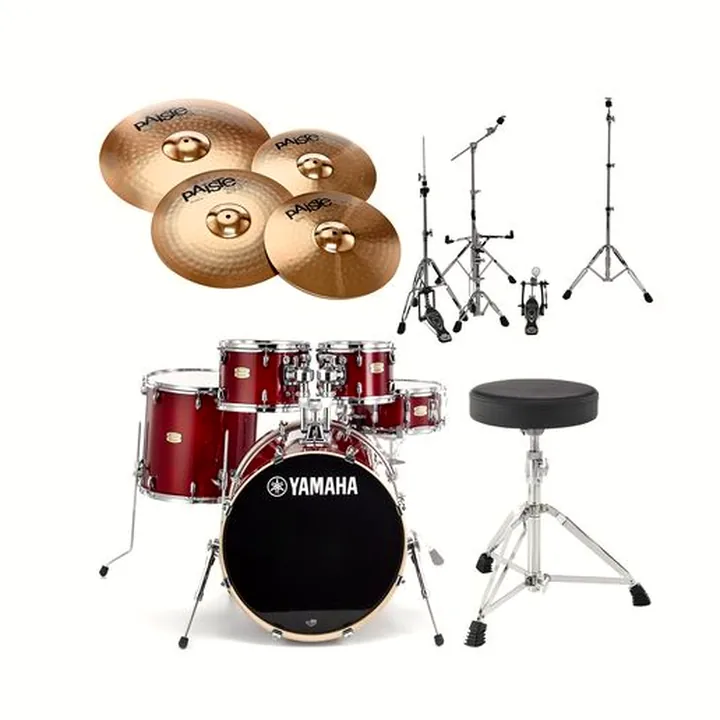 Batterie acoustique Yamaha Stage Custom Studio -CR Bundle Comparatif, Test & Avis