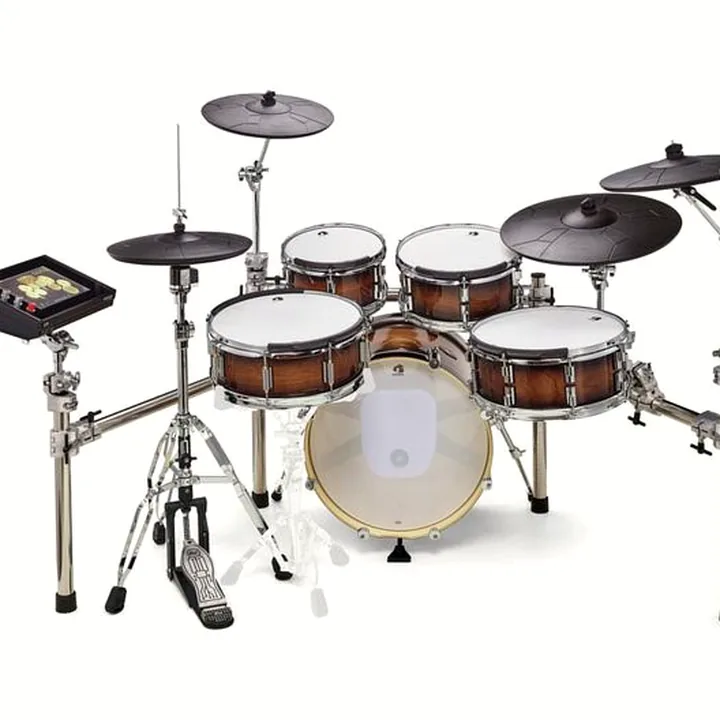 Batterie Électronique Gewa G9 E-Drum Set Pro L5 Walnut / Avis, Test et Comparatif