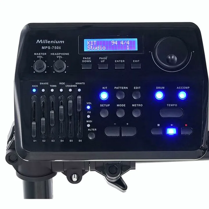 Batterie Électronique Millenium MPS-750X E-Drum Mesh Se Bundle Avis, Test & Comparatif